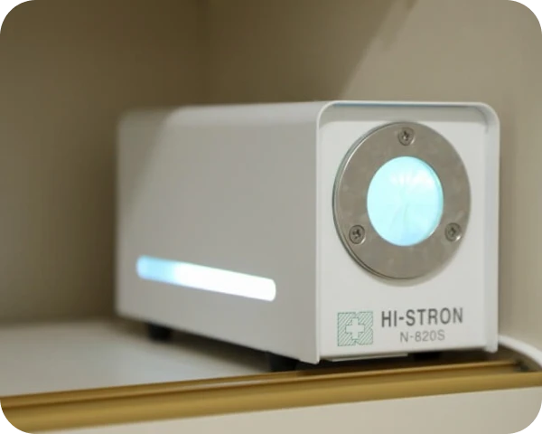 徹底した滅菌対策